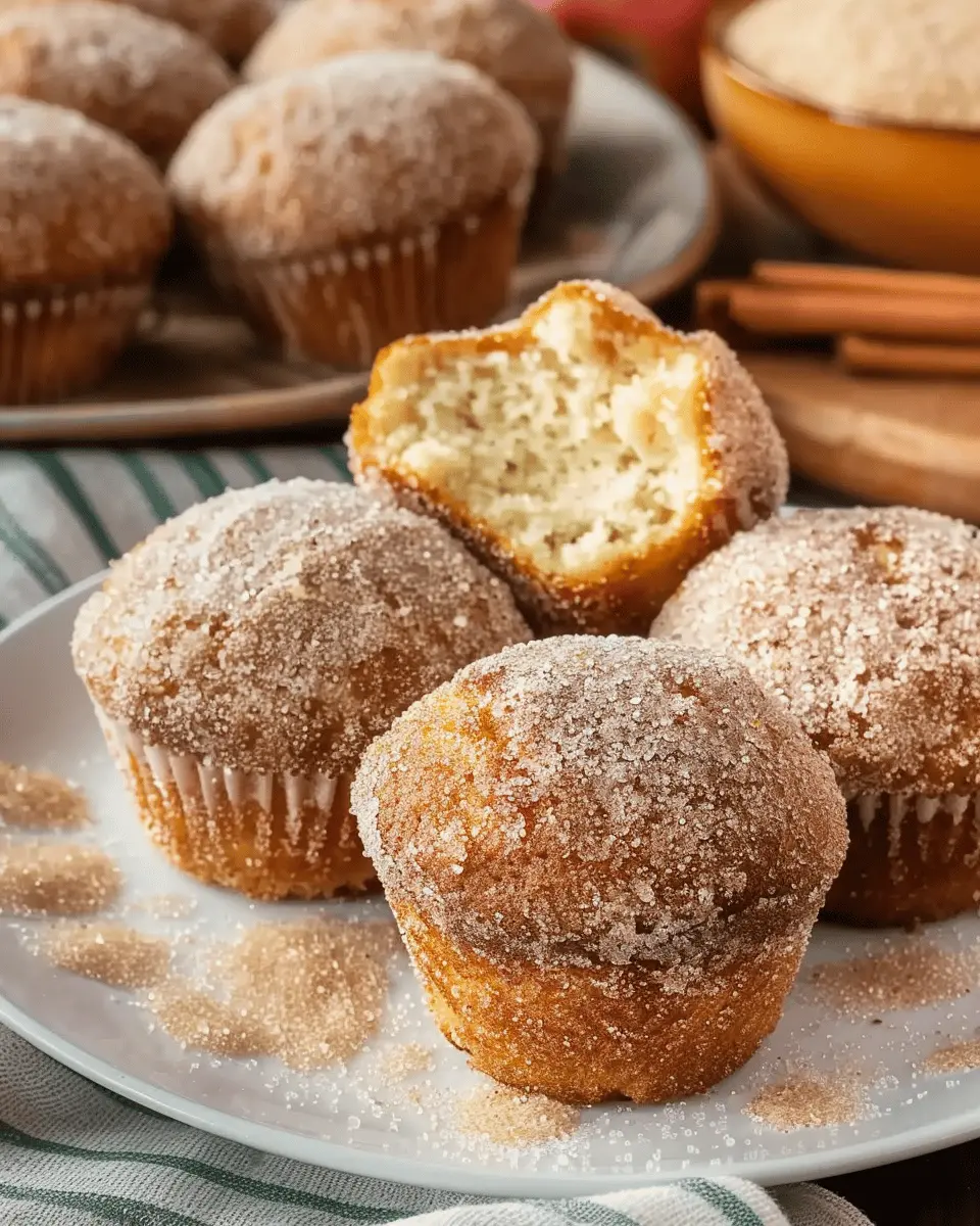 Apple Cider Donut Muffins – Easy Cinnamon Sugar Delight