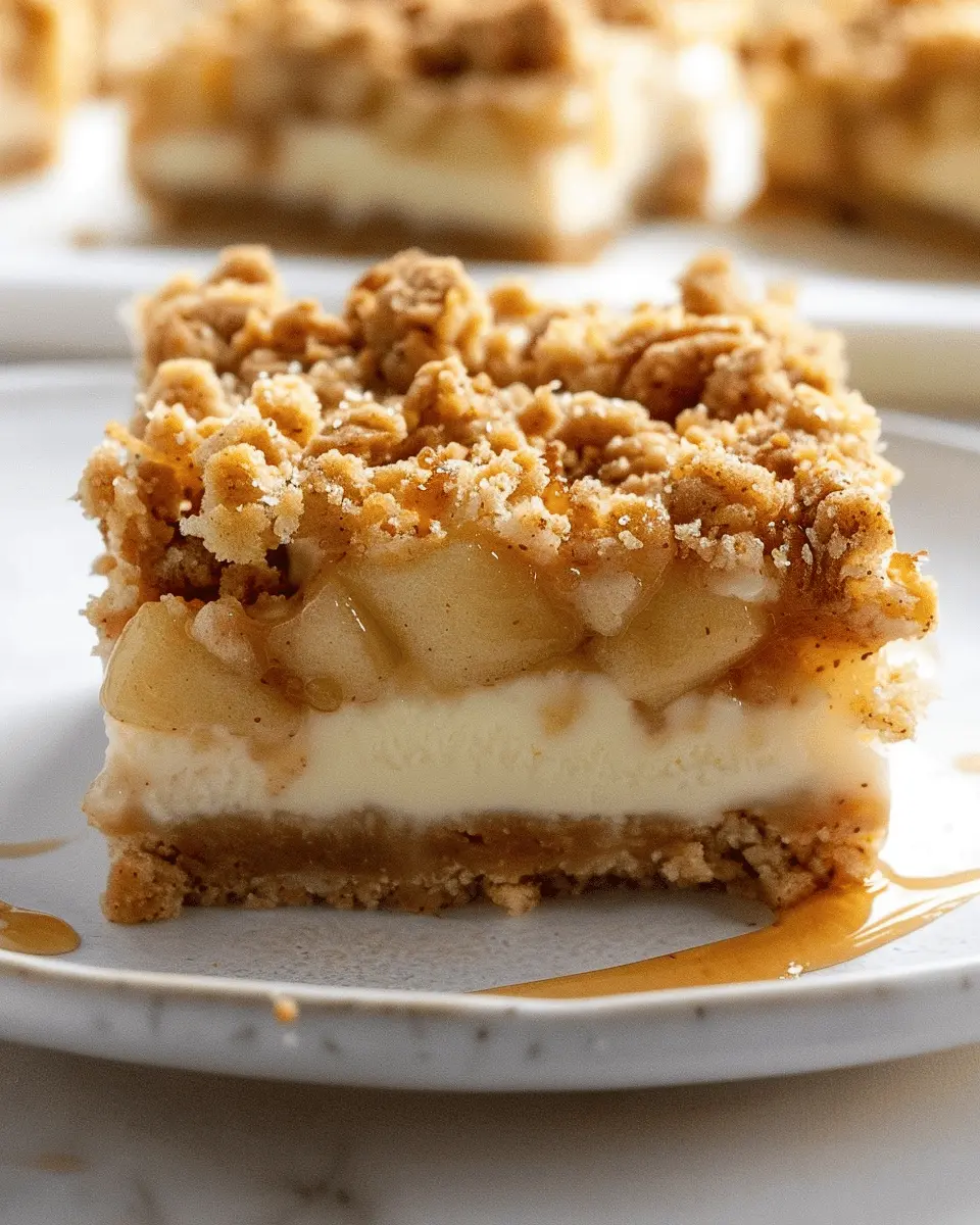 Apple Crisp Cheesecake Bars: The Indulgent Fall Dessert You’ll Love
