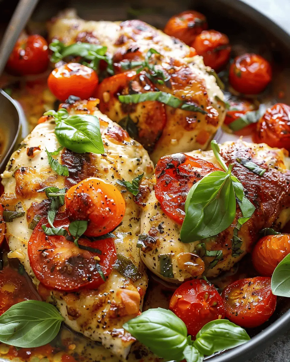 Cheesy Tomato Basil Stuffed Chicken: A Delightfully Easy Recipe