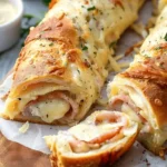 Chicken Cordon Bleu Stromboli Recipe