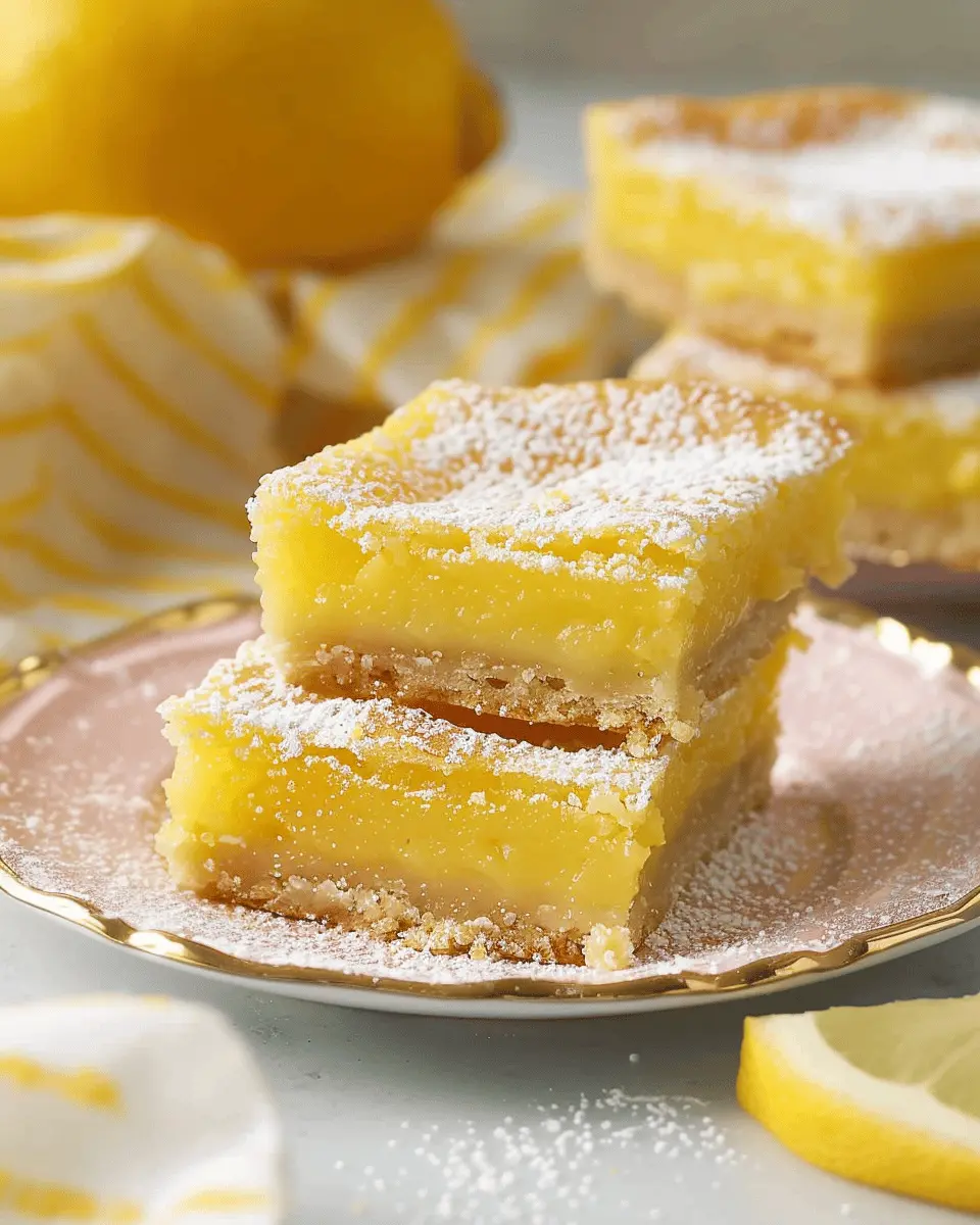 Classic Lemon Squares: The Easy, Refreshing Dessert You’ll Love