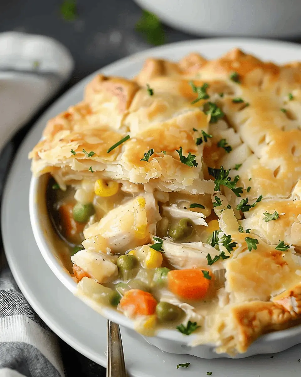 Deliciously Simple Crockpot Chicken Pot Pie for Cozy Family Dinners