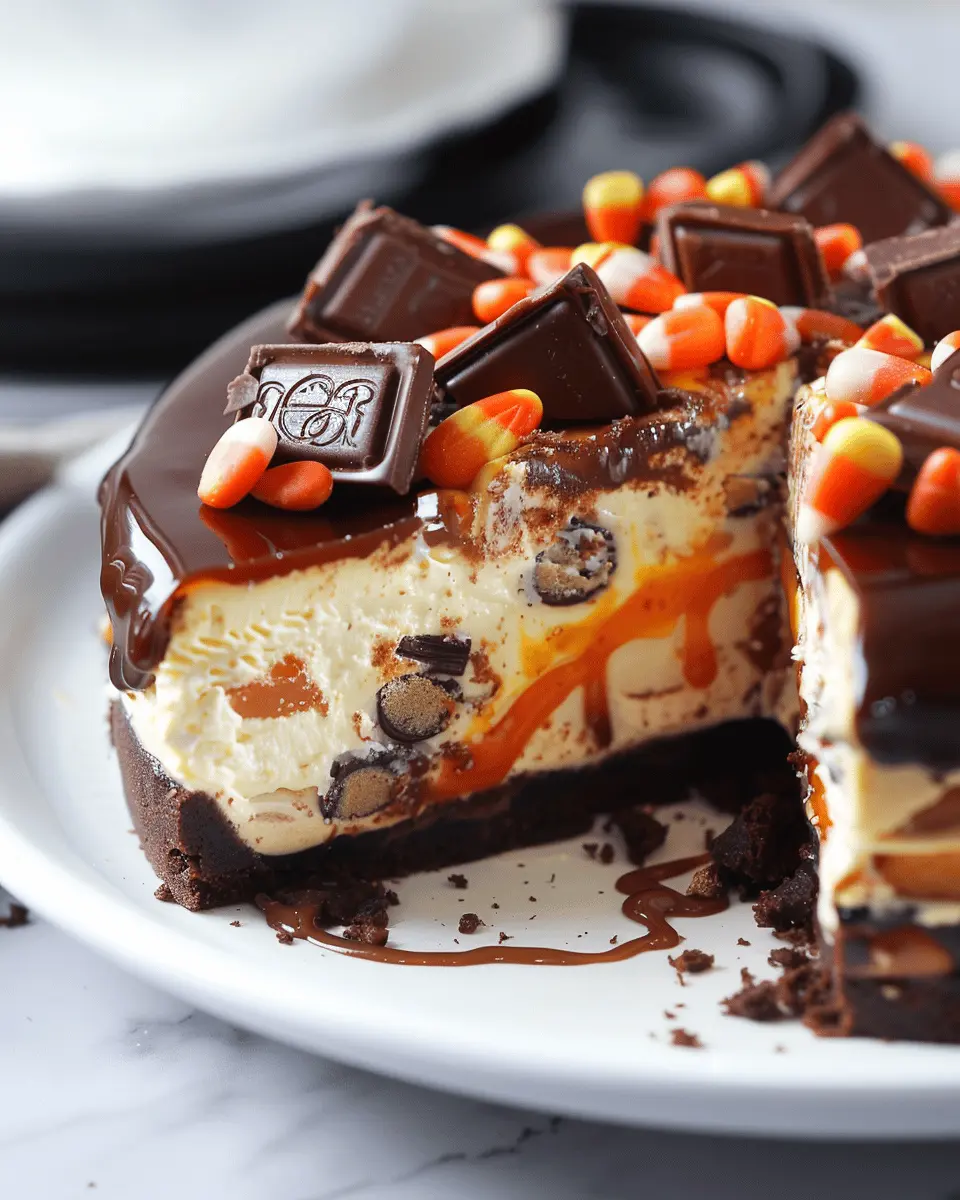 Halloween Candy Cheesecake: The Best Indulgent Treat for Fall