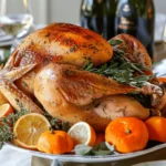 Juicy Herb-Roasted Thanksgiving Turkey with Champagne & Citrus