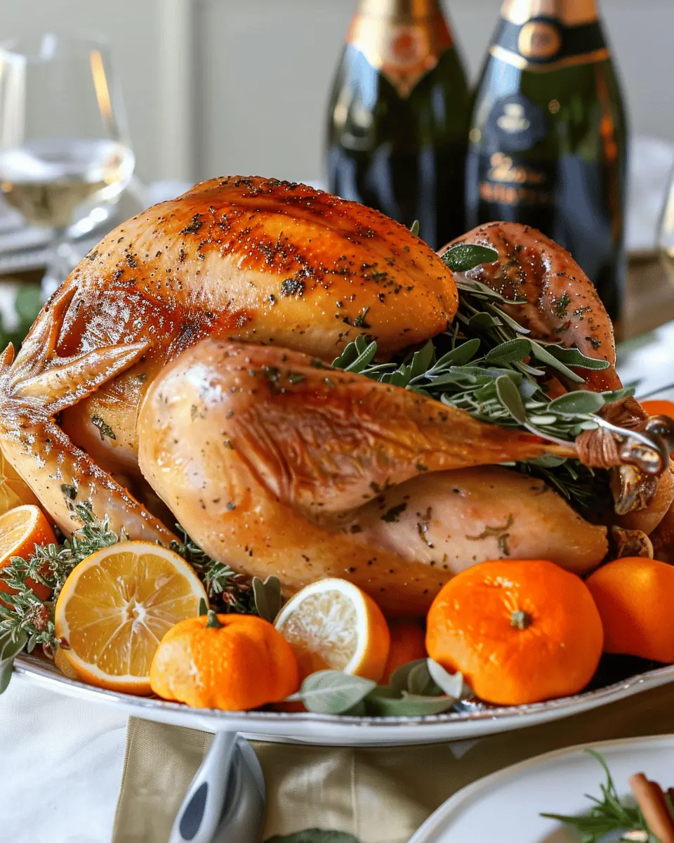 Juicy Herb-Roasted Turkey: A Citrus-Infused Thanksgiving Feast