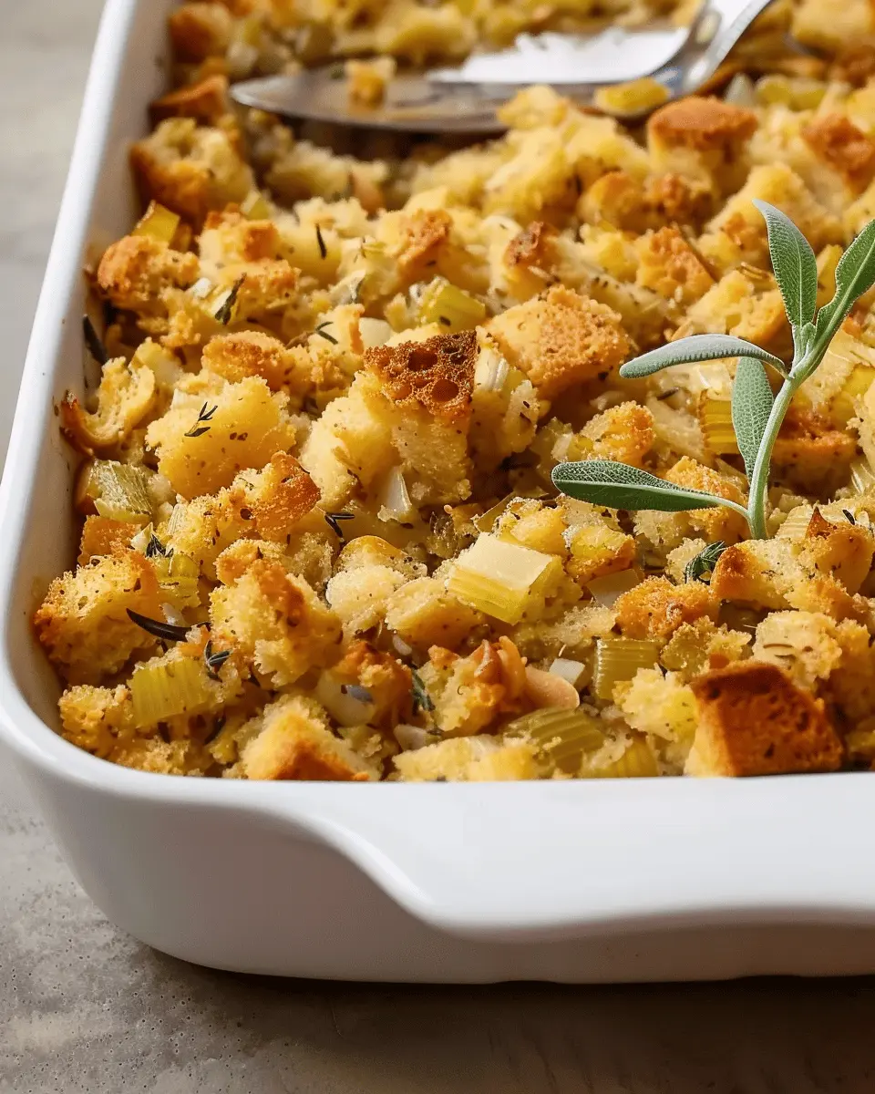 Make-Ahead Classic Stuffing: The Best Holiday Time-Saver Recipe