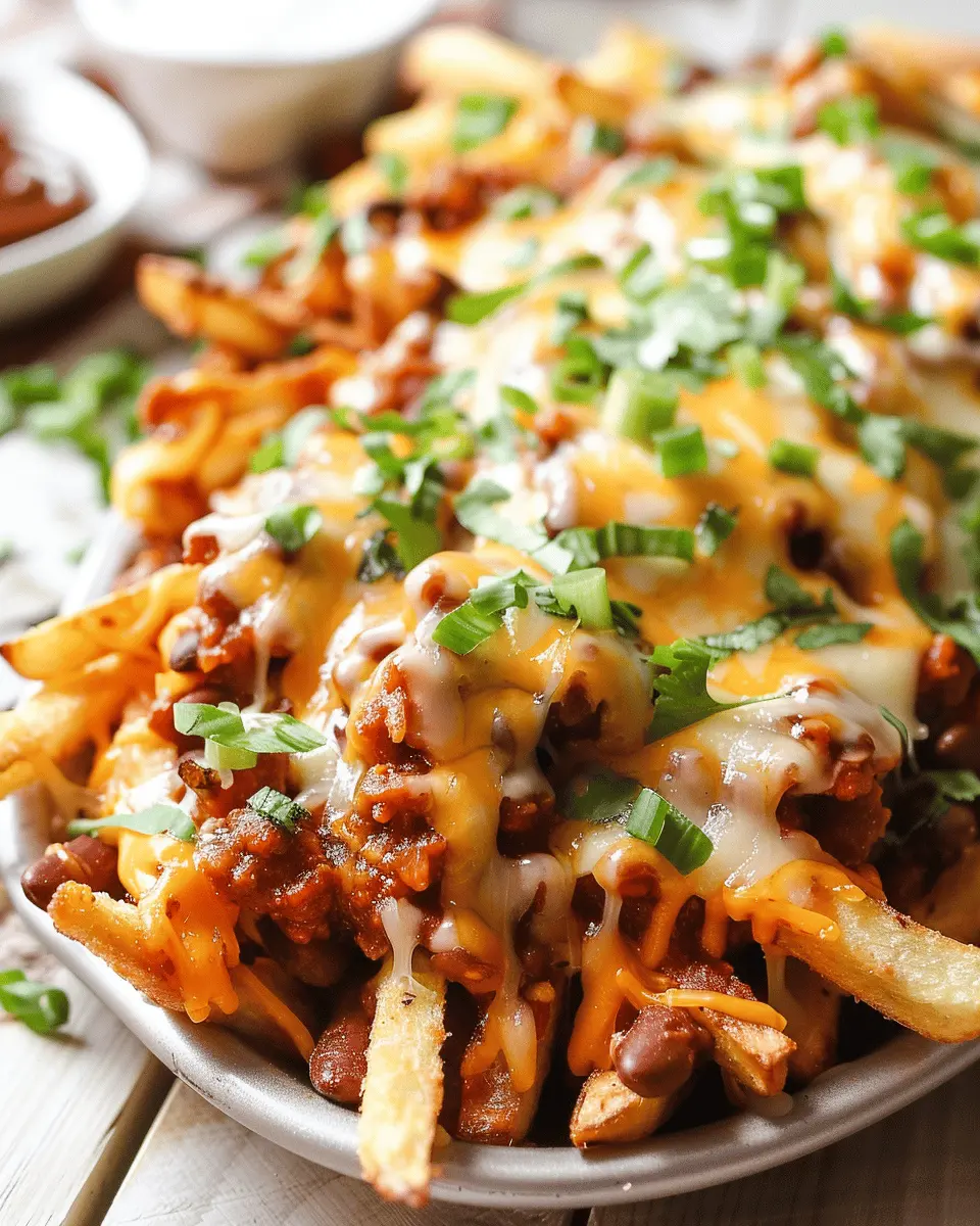 Protein-Packed Chili Cheese Fries: Indulgent Under 600 Calories