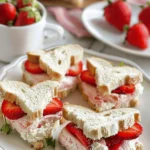 Strawberry Tea Sandwiches