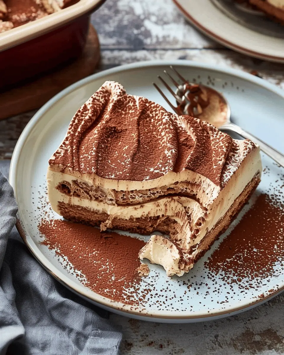 Traditional Italian Tiramisu: An Indulgent Homemade Delight