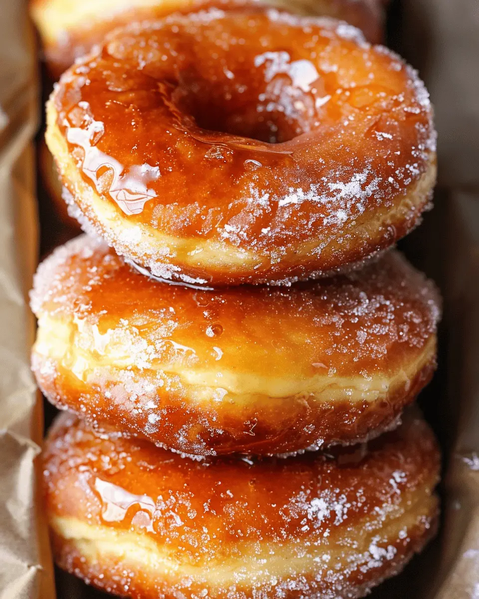 Brioche Donuts Perfect for Indulgent Thanksgiving Feasting