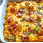 Cracked Out Tater Tot Breakfast Casserole