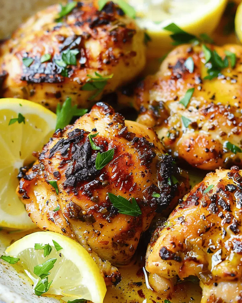 Greek Chicken Marinade: Juicy, Flavorful Chicken with a Twist