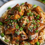 Crockpot Honey Garlic Chicken