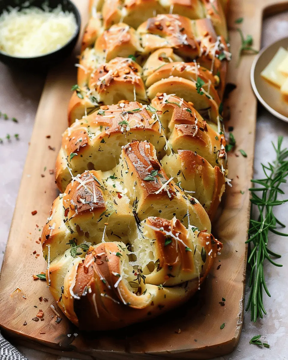 Pull Apart Garlic Bread: The Best Comfort Food for Sharing
