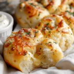 Cheesy garlic rolls