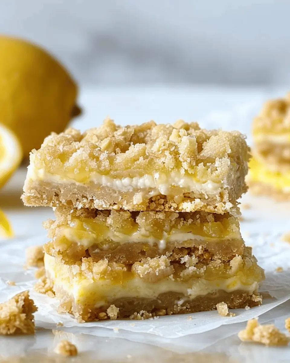 Lemon Crumb Bars: Buttery, Bright & Easy to Make at Home