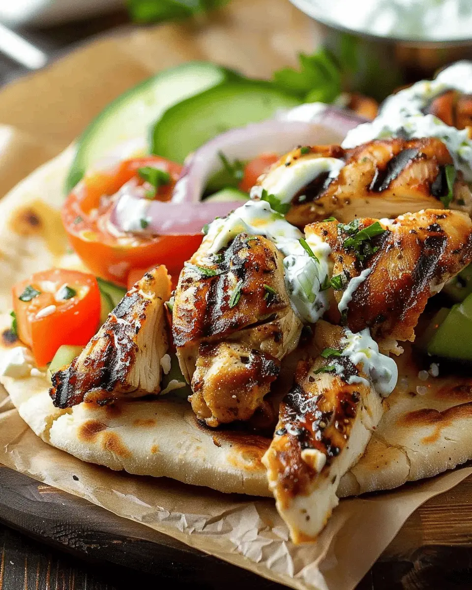 Greek Chicken Flatbread: Easy and Flavorful Homemade Delight