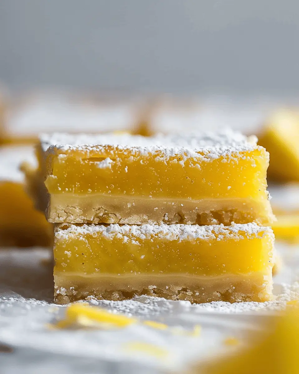 Effortless Lemon Bars Delight: The Best Sweet Treat to Make at Home