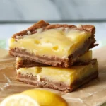 Lemon Brownie Bars Recipe