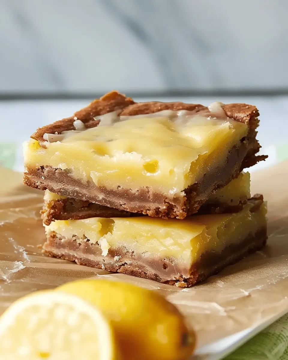 Lemon Brownie Bars Recipe: The Best Tangy Treat to Enjoy at Home