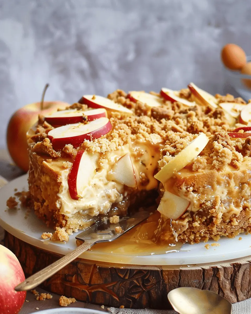 Apple Crumble Cheesecake: The Best Comfort Food Delight