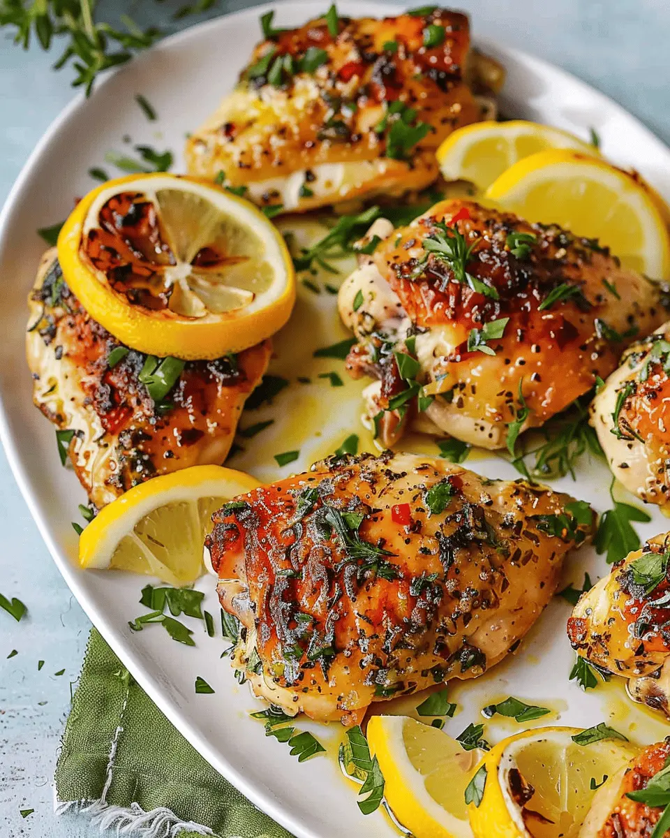 Lemon Garlic Chicken: The Juicy Recipe Everyone Will Love