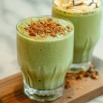 Peanut Butter Vanilla Green Shake