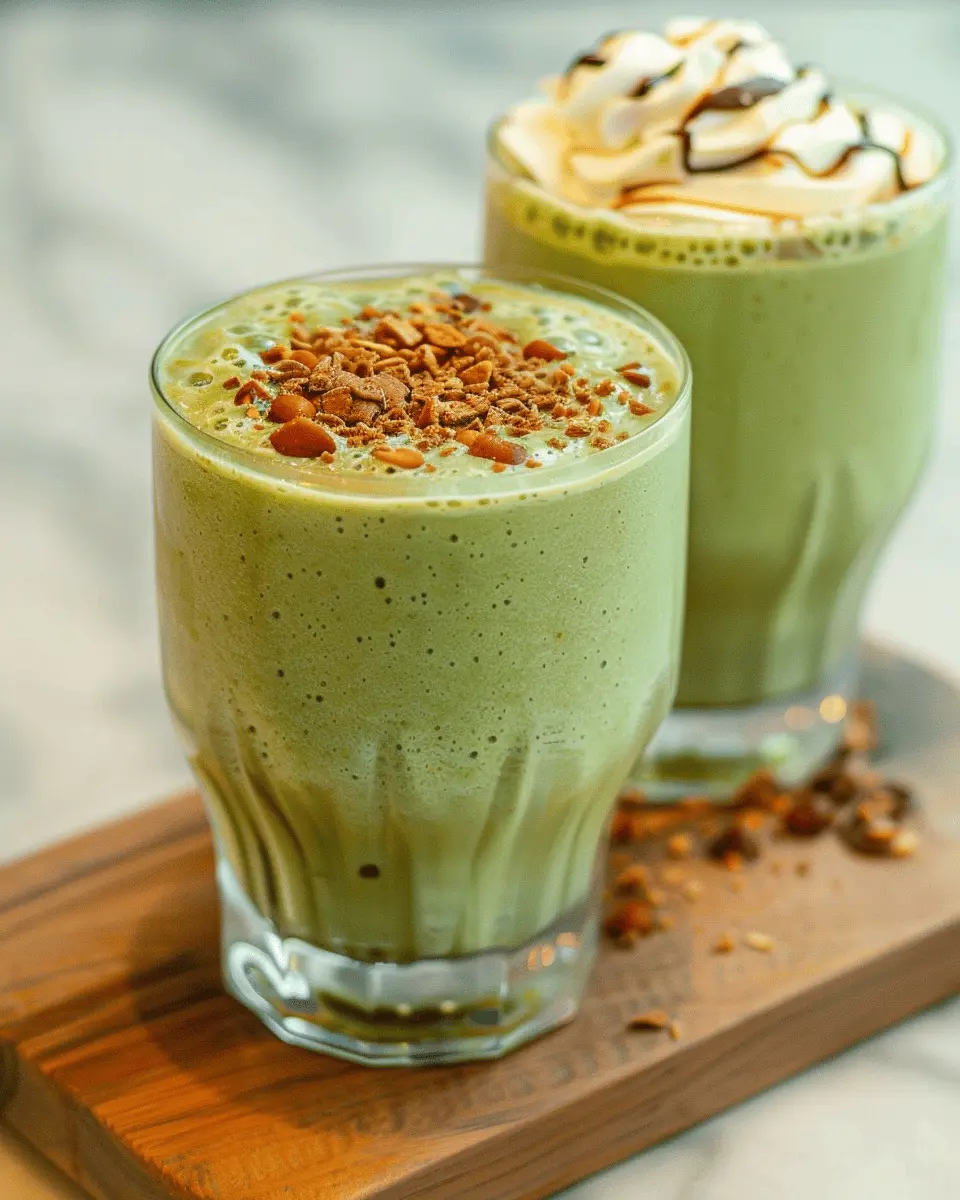Peanut Butter Vanilla Green Shake: The Best Energizing Smoothie