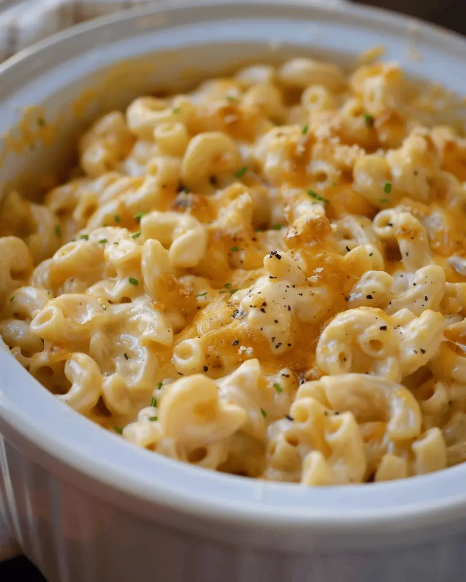Crockpot Mac and Cheese No Velveeta: The Best Creamy Comfort Dish