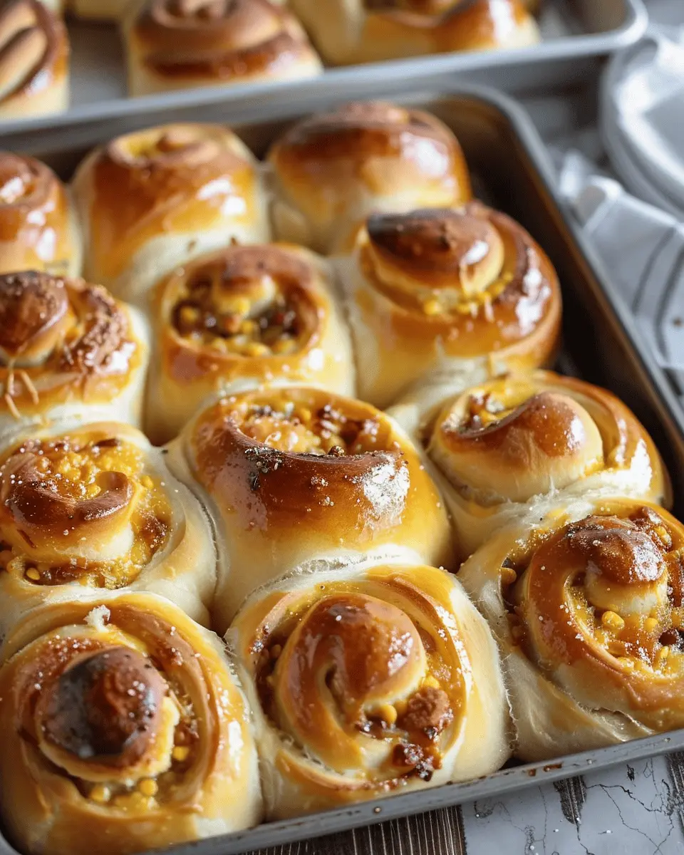 Breakfast rolls: Easy Turkey Bacon & Chicken Ham Delight