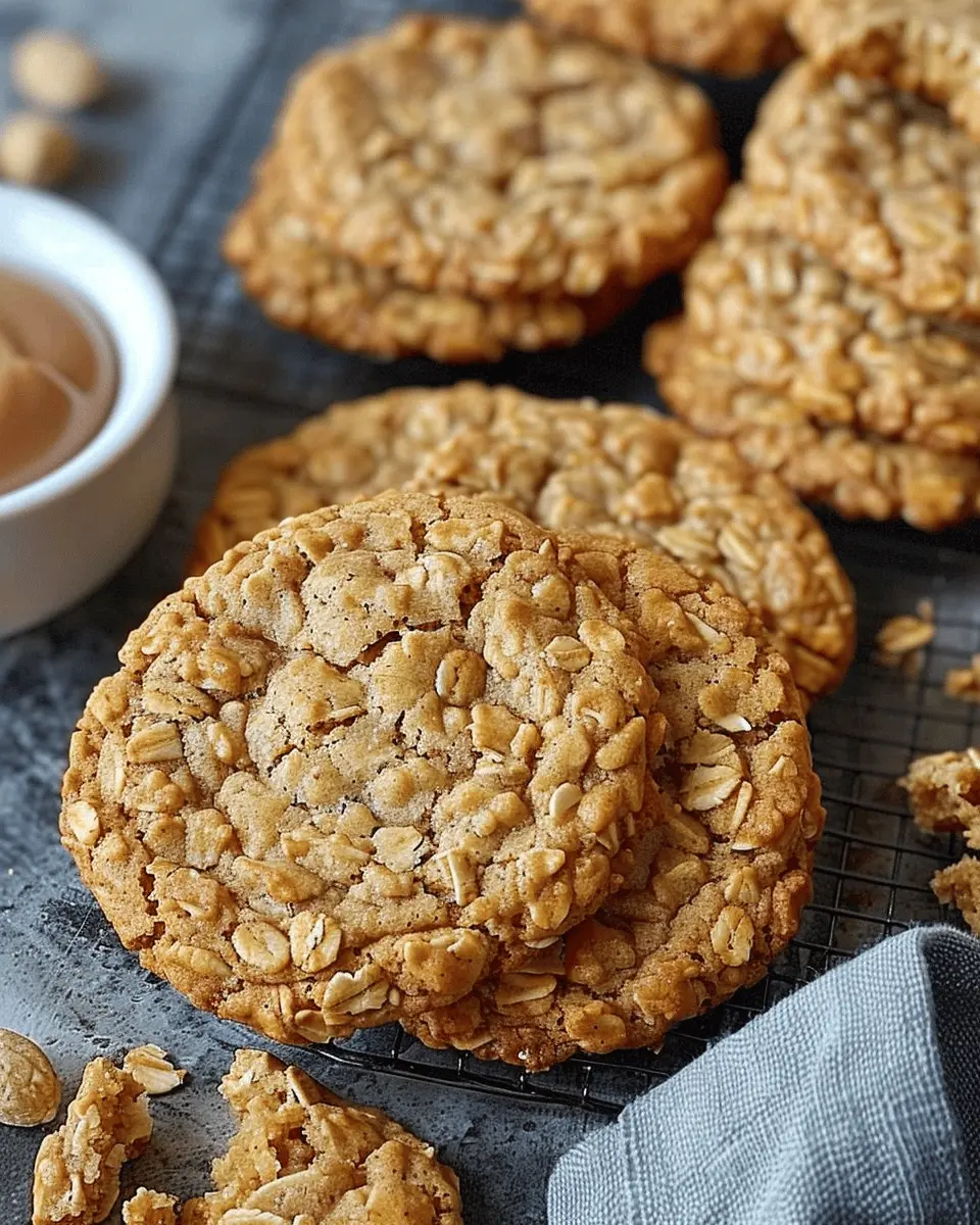 Oatmeal Peanut Butter Cookies: The Best Healthy Treat You’ll Love