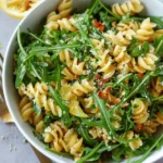 Bright and Zesty Lemon Arugula Pasta Salad