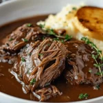 6‑Hr Slow Cooker Beef Manhattan – Weeknight Favorite