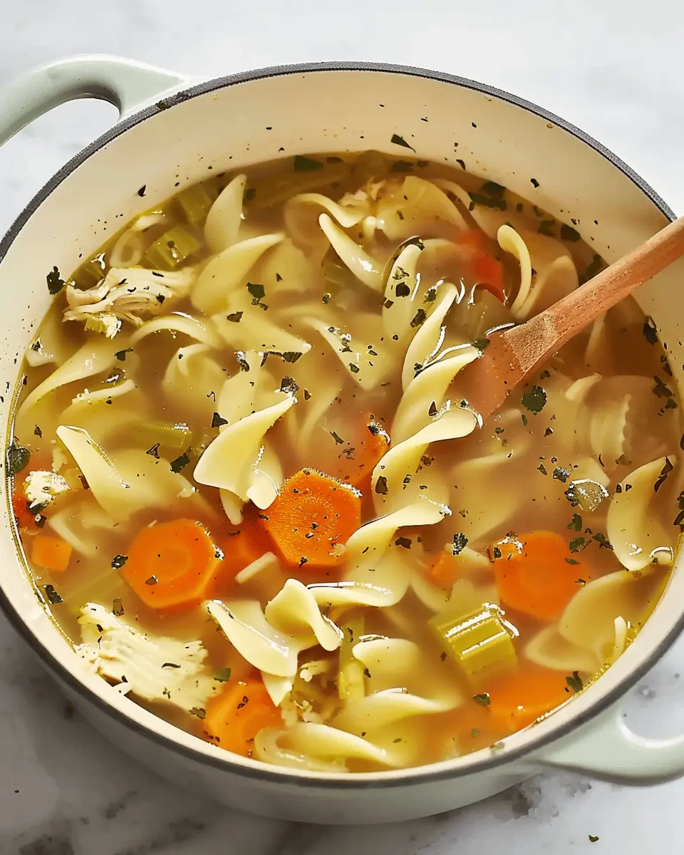 Simple Chicken Noodle Soup: A Cozy Recipe You’ll Love