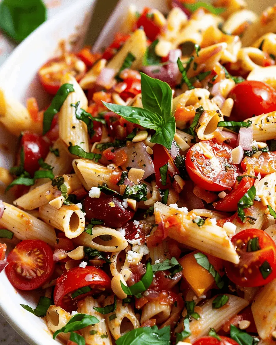 Delicious Bruschetta Pasta Salad: The Best Fresh Twist for Summer