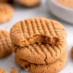 3 Ingredient Peanut Butter Cookies