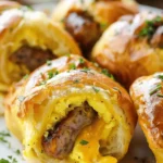 Quick & Delicious Sausage Egg Breakfast Rolls – The Perfect Brunch Bite!