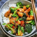Teriyaki Chicken and Broccoli