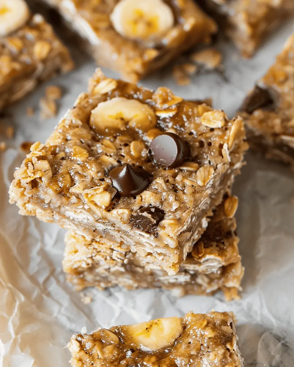 Banana Oatmeal Bars: Easy Recipe for Healthy Snacking Delight