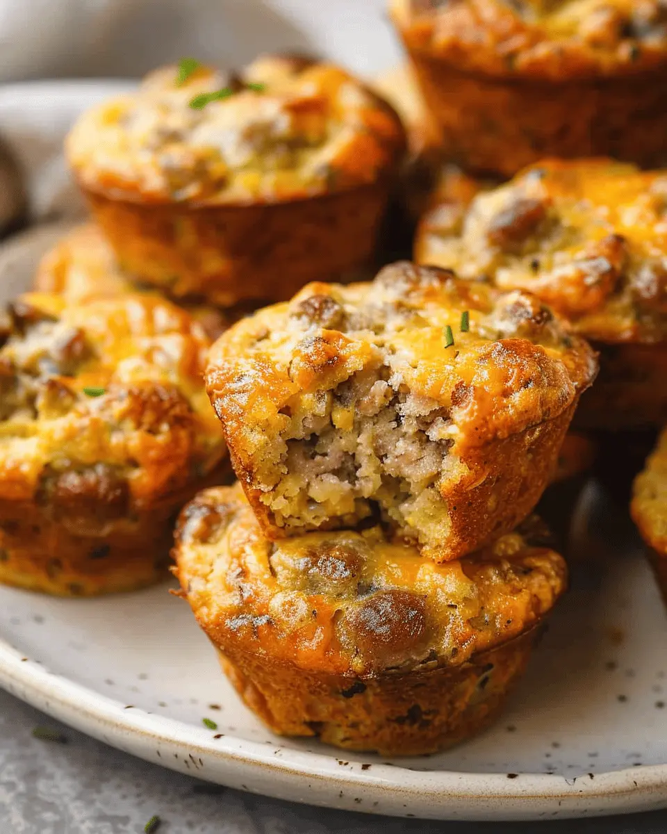 High-Protein Pancake Sausage Mini Muffins That You’ll Love