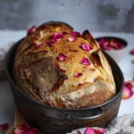 Rose Petal Sourdough Bread
