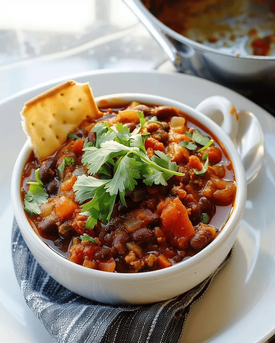 Vegetarian Chili: The Best Cozy Recipe for a Comforting Meal
