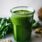 Wild Ginger Green Smoothie with Coconut Water