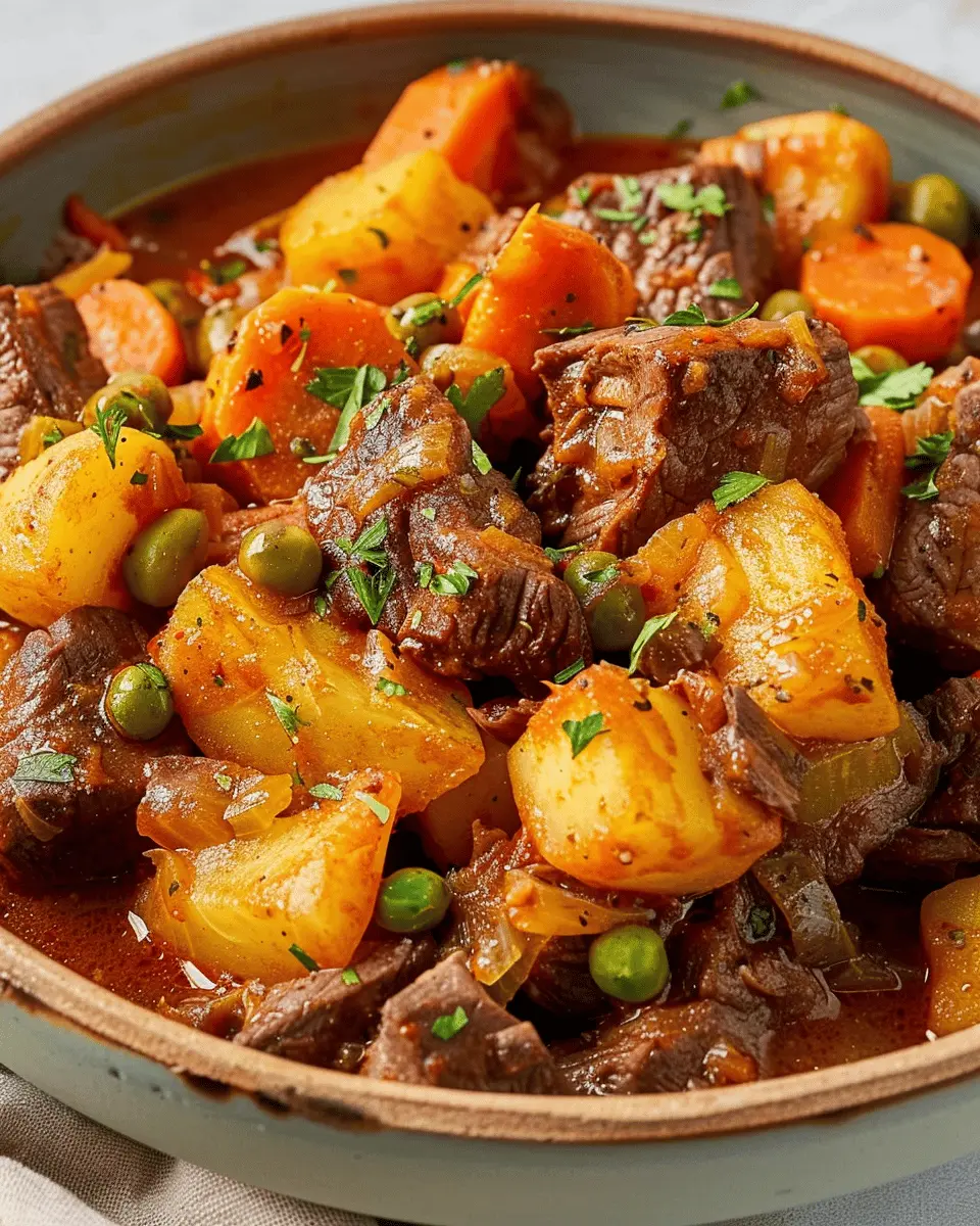 Beef and Vegetable Stew: A Hearty Comfort Food Delight