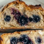 Lemon & Blueberry Sourdough Bread