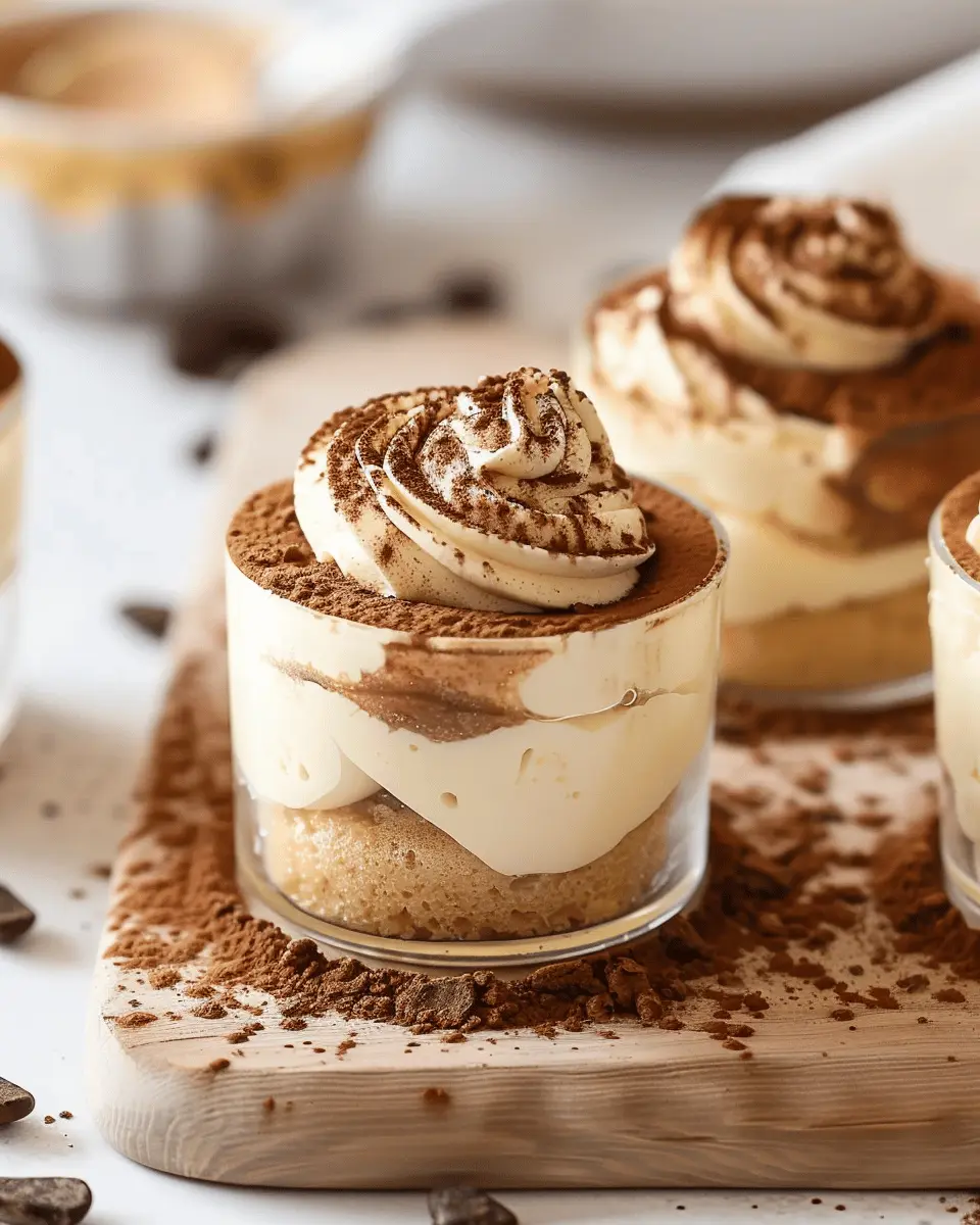 Mini Tiramisu Cups: Easy Indulgence for Your Sweet Cravings