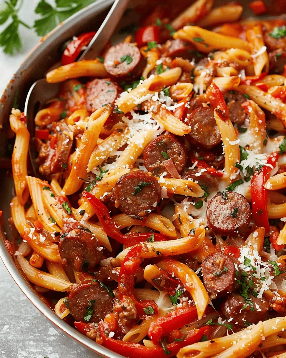 Sausage and Pepper Pasta: Easy Family Meal Everyone Will Love