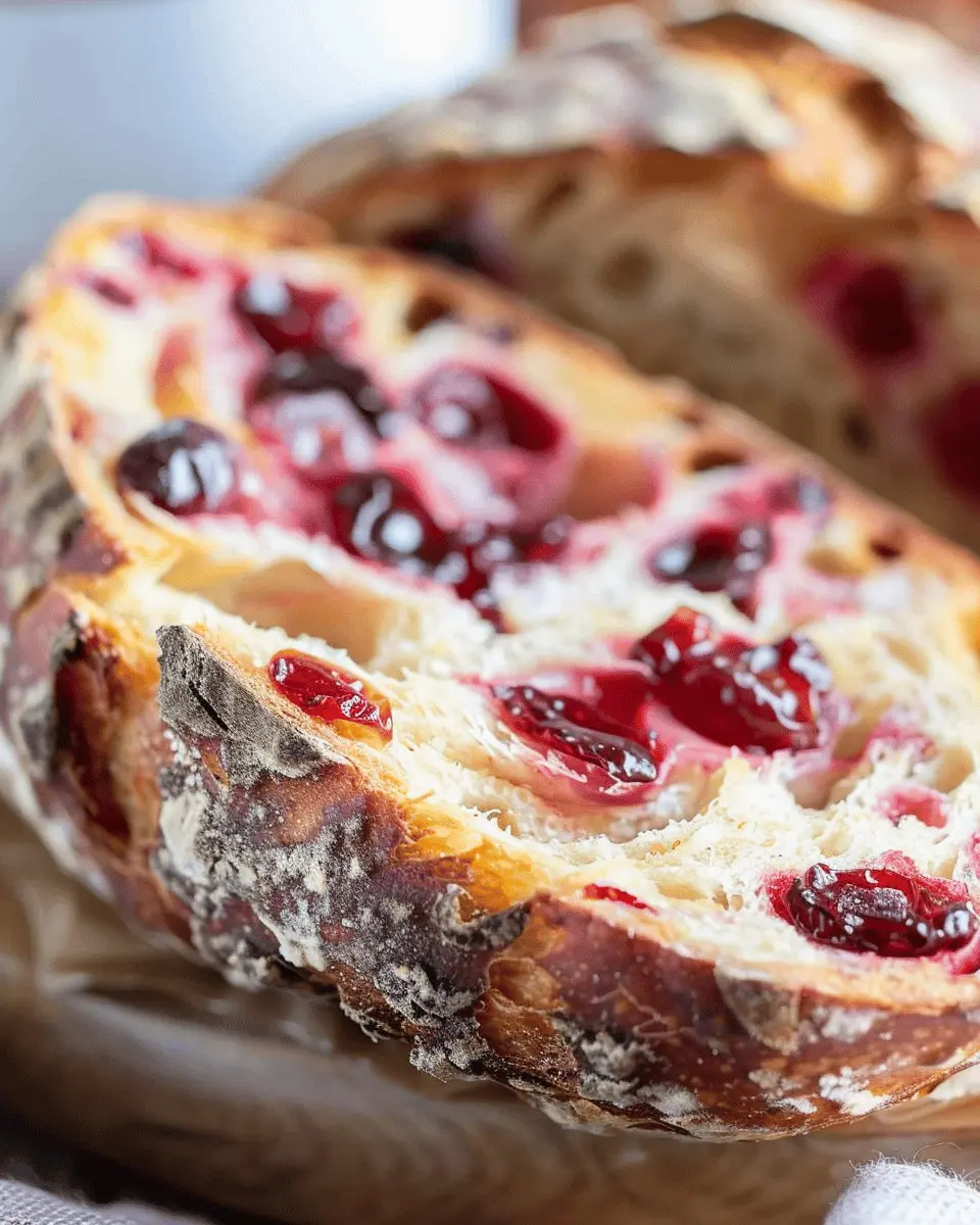 Orange Cranberry Sourdough Bread: A Joyful Twist on Tradition