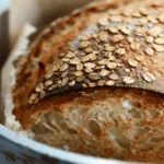 Honey Oat Sourdough Bread
