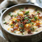 Crockpot Loaded Baked Potato Soup